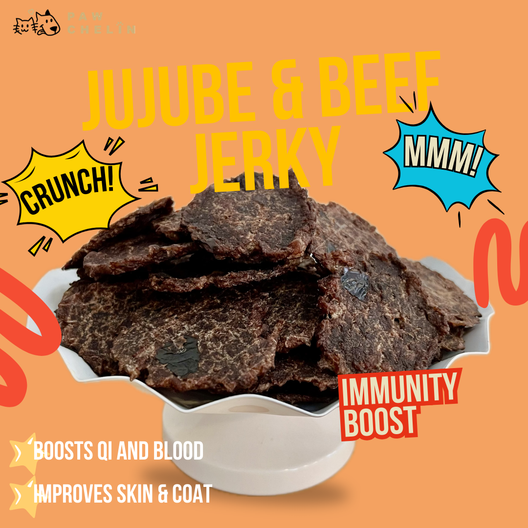 紅棗牛肉養血美毛乾