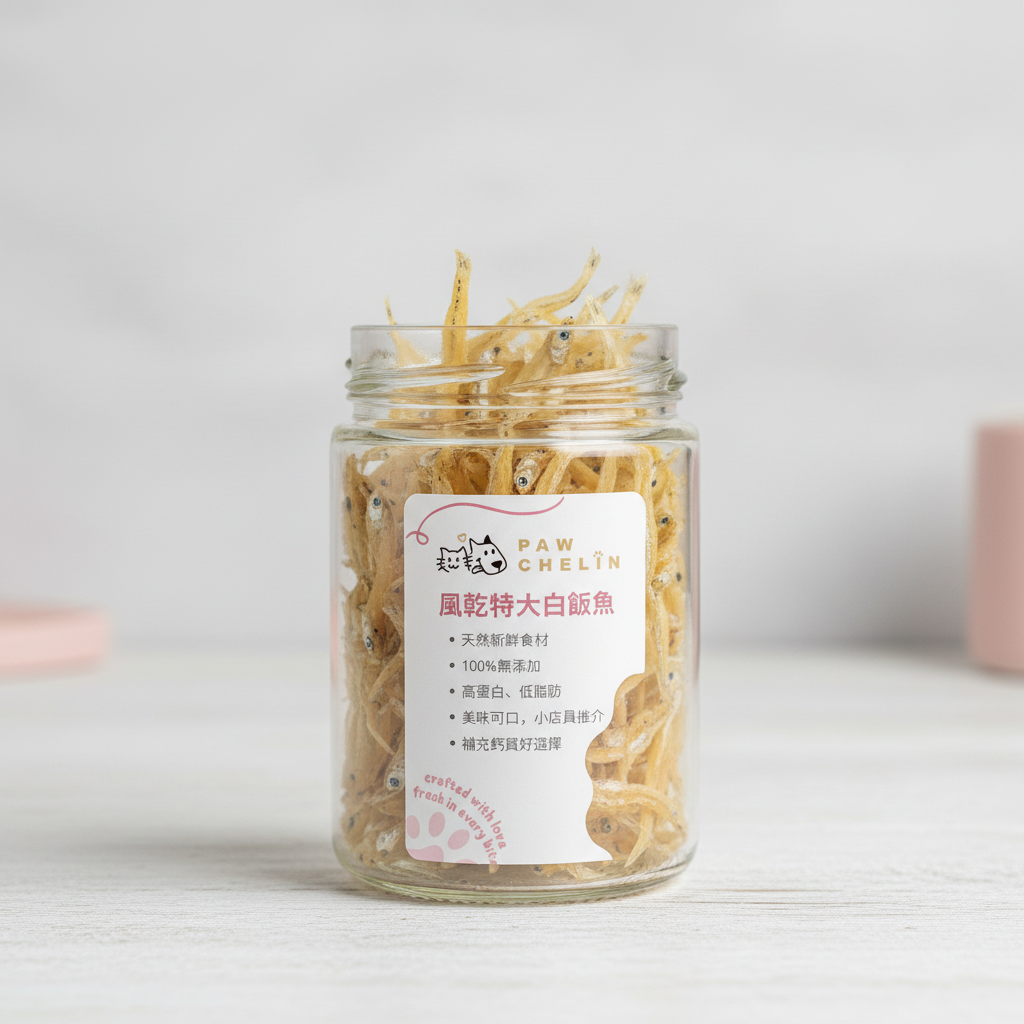 風乾特大白飯魚