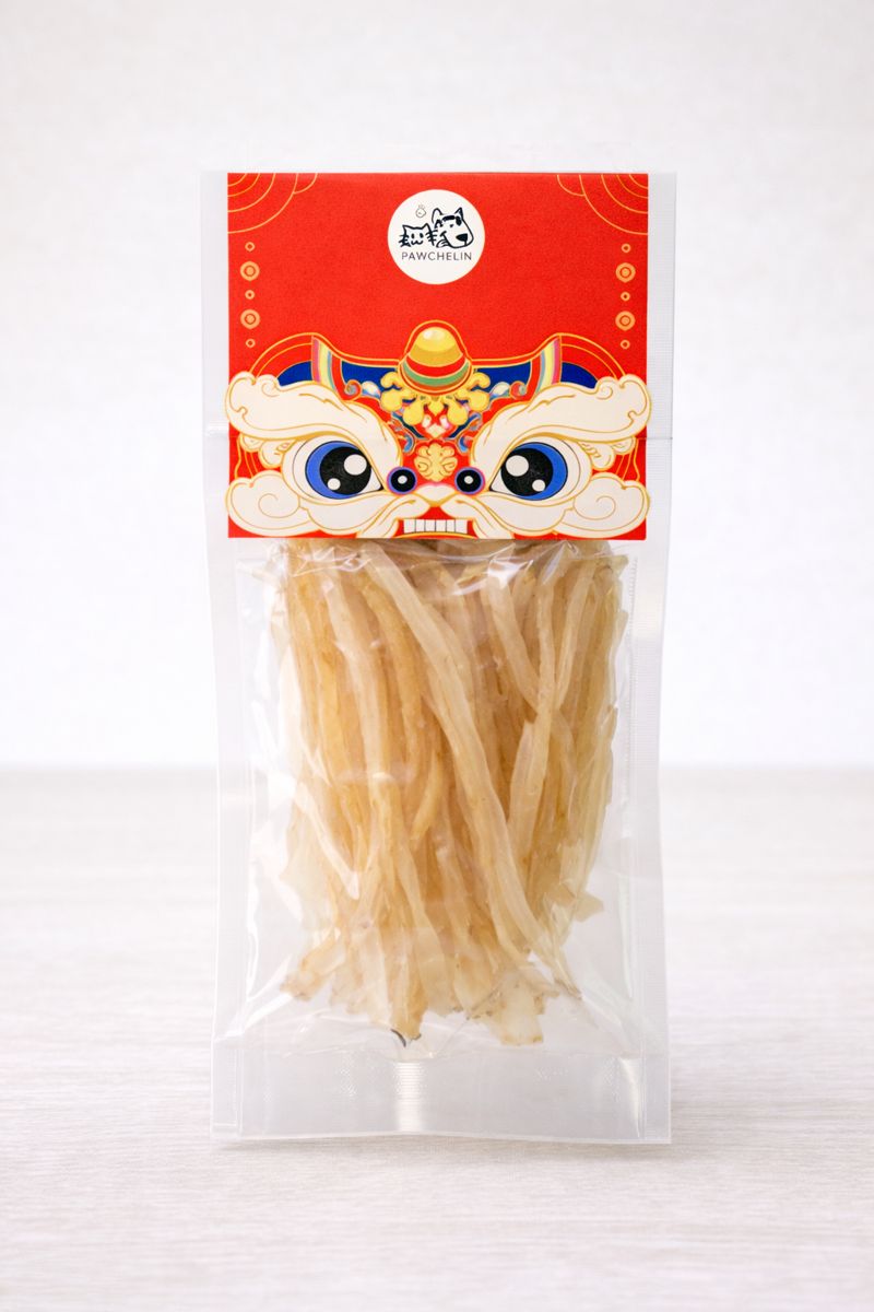 🧧 預訂PawchelinHK 寵物賀年禮盒｜風乾海味 + 蘿蔔糕 + 新年曲奇