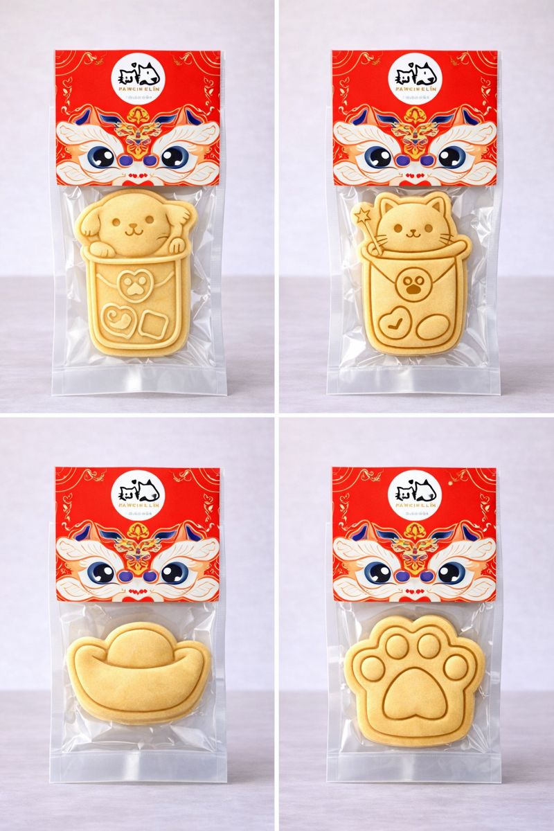 🍪 寵物賀年曲奇｜新年限定手造零食