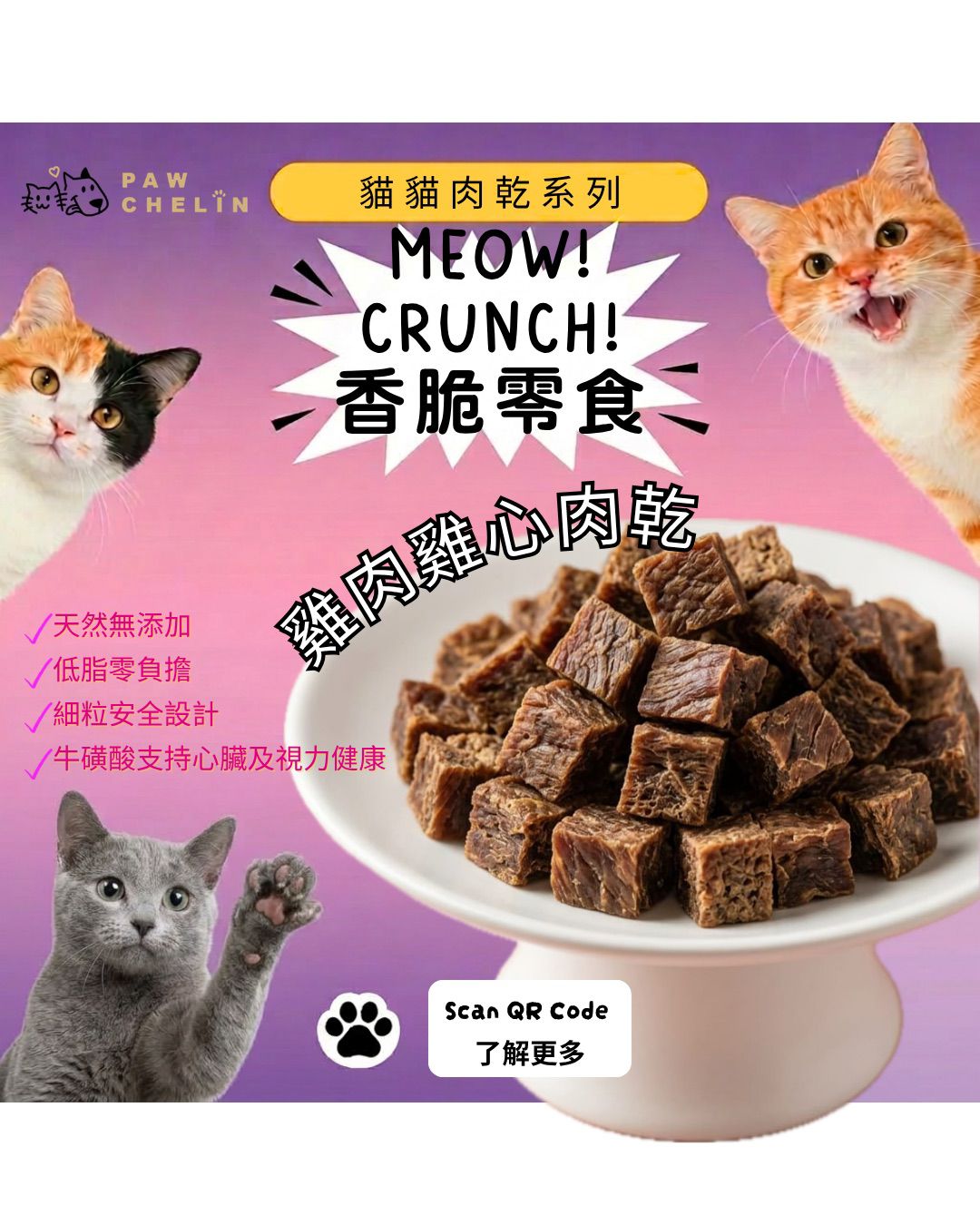 雞肉雞心肉乾